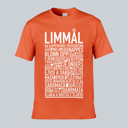 Limmål Dialekt Text T-shirt