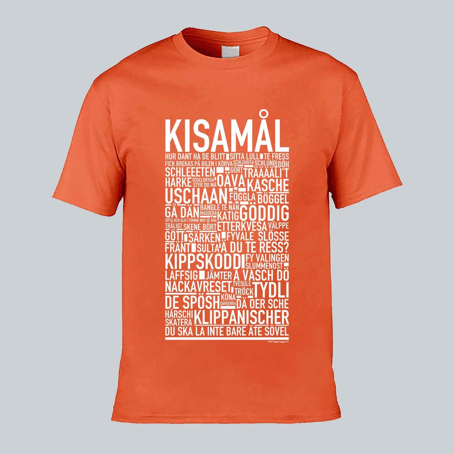 Kisamål Dialekt Text T-shirt