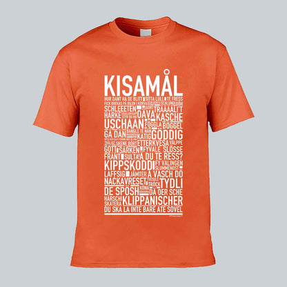 Kisamål Dialekt Text T-shirt