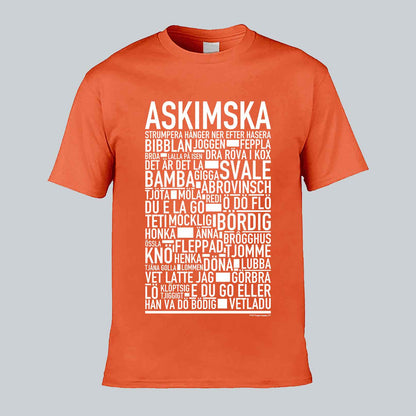 Askimska Dialekt Text T-shirt