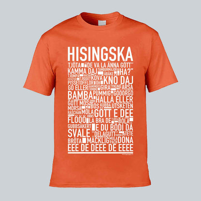 Hisingska Dialekt Text T-shirt