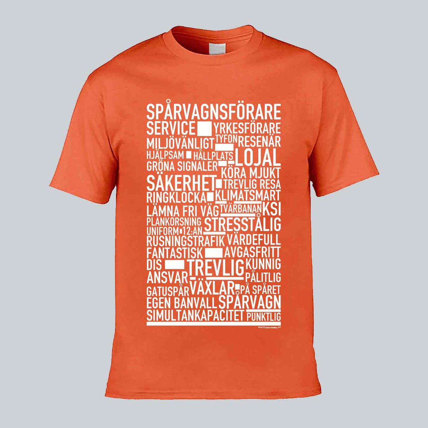 Spårvagnsförare Text T-shirt