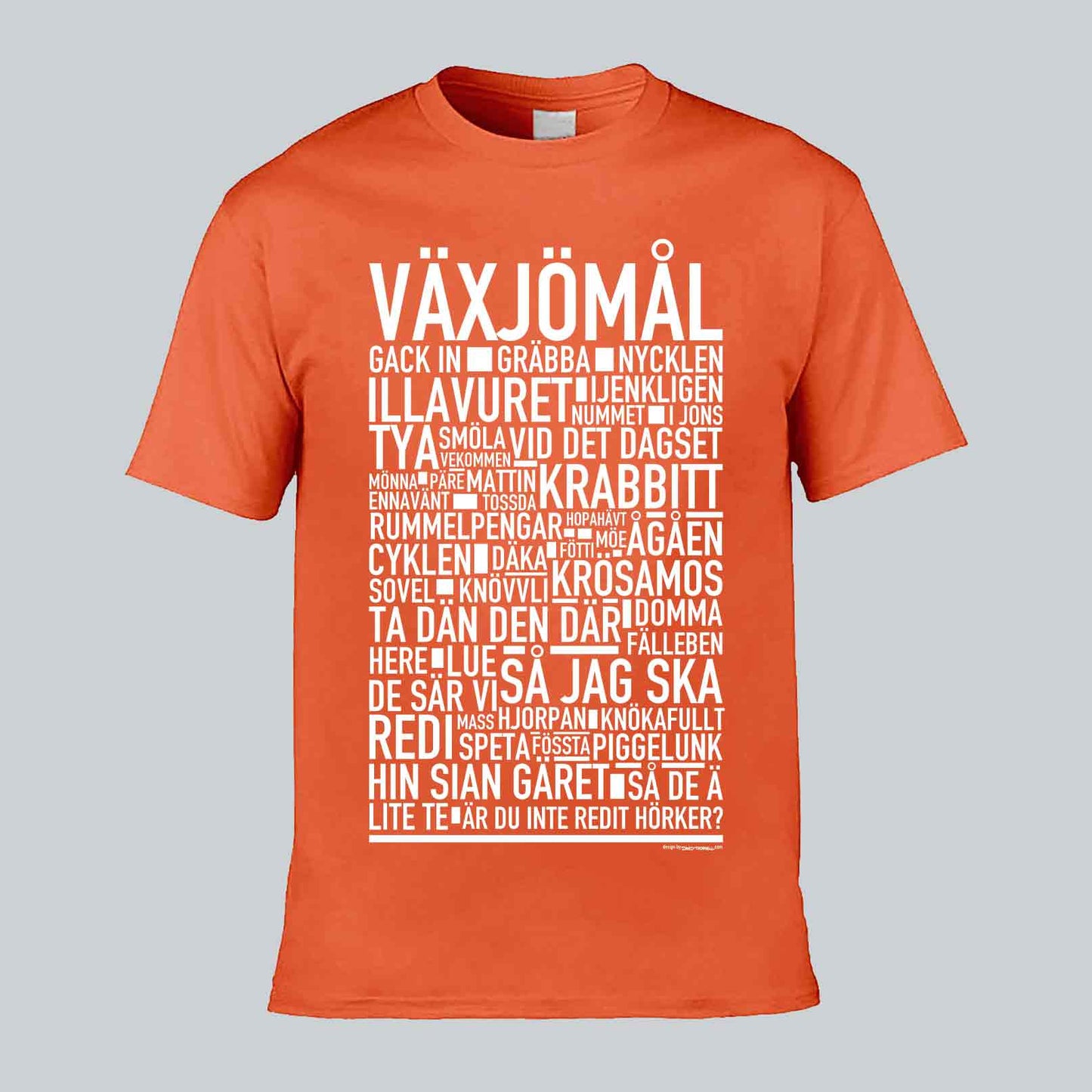 Växjömål Dialekt T-shirt