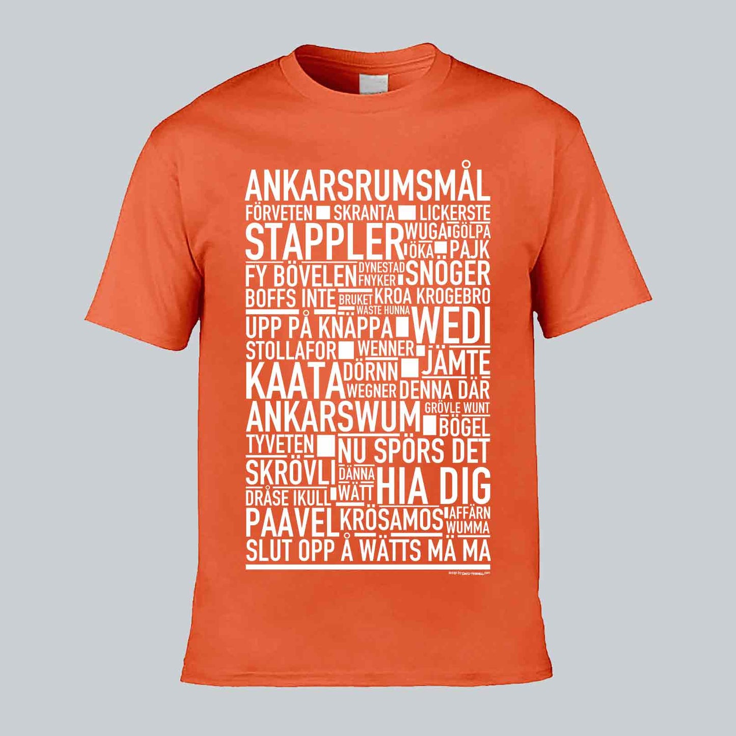 Ankarsrumsmål Dialekt Text T-shirt