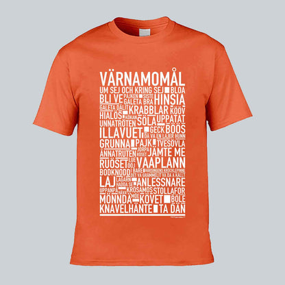 Värnamomål Dialekt Text T-shirt