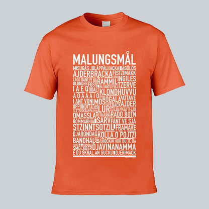 Malungsmål Dialekt Text T-shirt