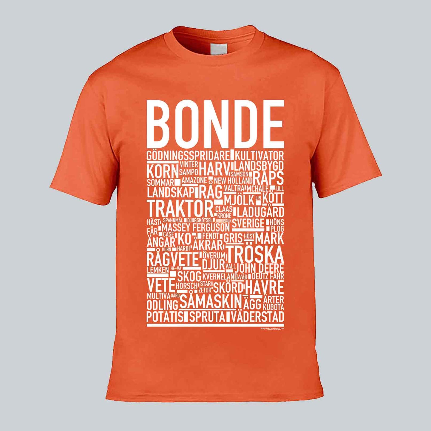 Bonde Ej John Deere Text T-shirt
