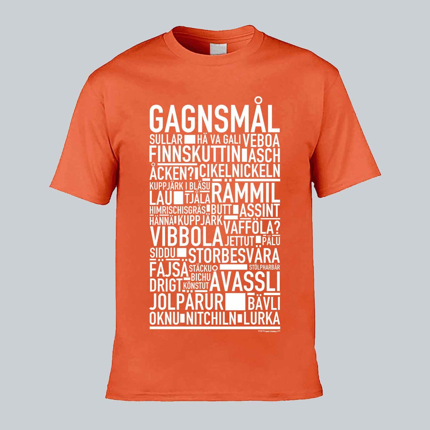 Gagnsmål Dialekt Text T-shirt
