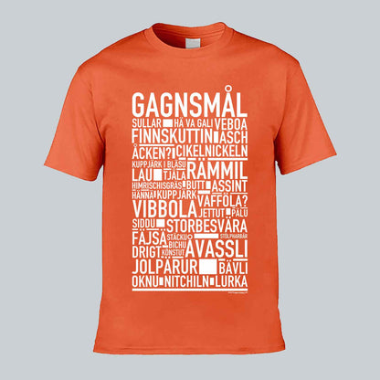 Gagnsmål Dialekt Text T-shirt