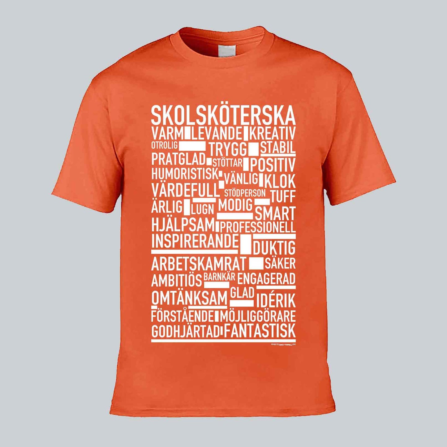 Skolsköterska Text T-shirt