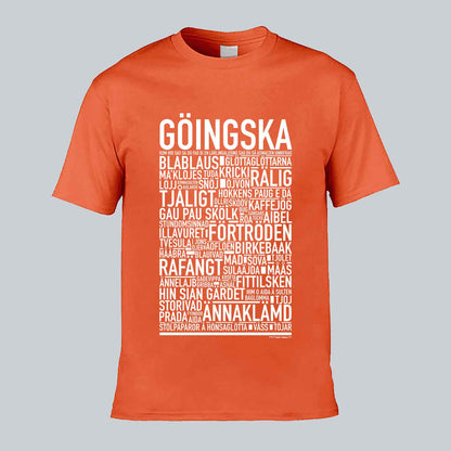 Göingska Dialekt Text T-shirt