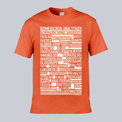 Biomedicinsk Analytiker Text T-shirt