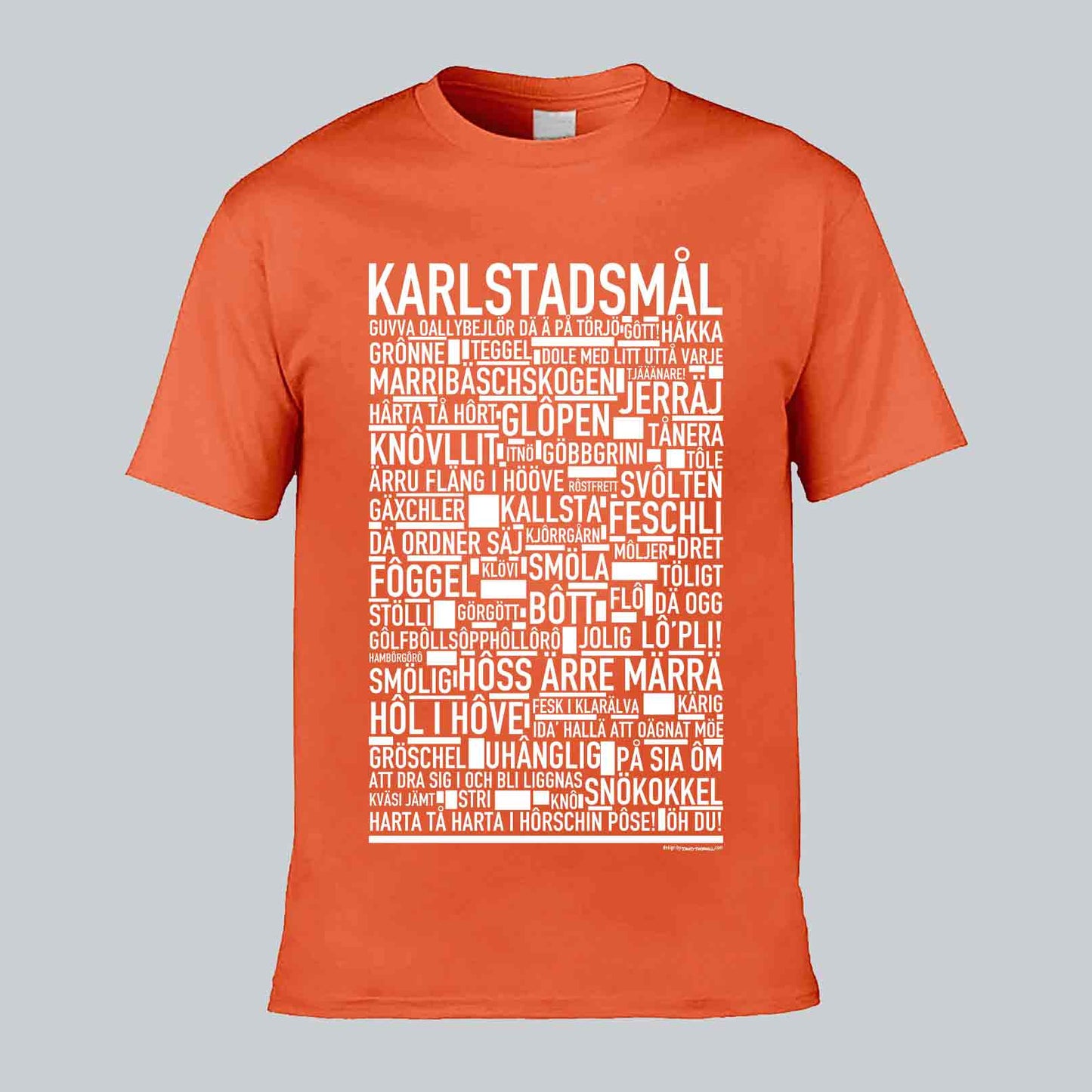 Karlstadsmål Dialekt T-shirt