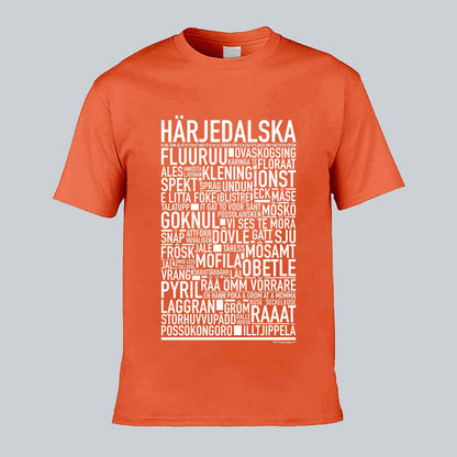 Härjedalska Dialekt Text T-shirt