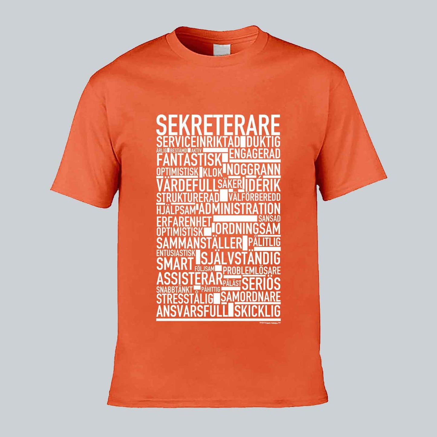 Sekreterare Text T-shirt