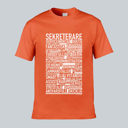 Sekreterare Text T-shirt