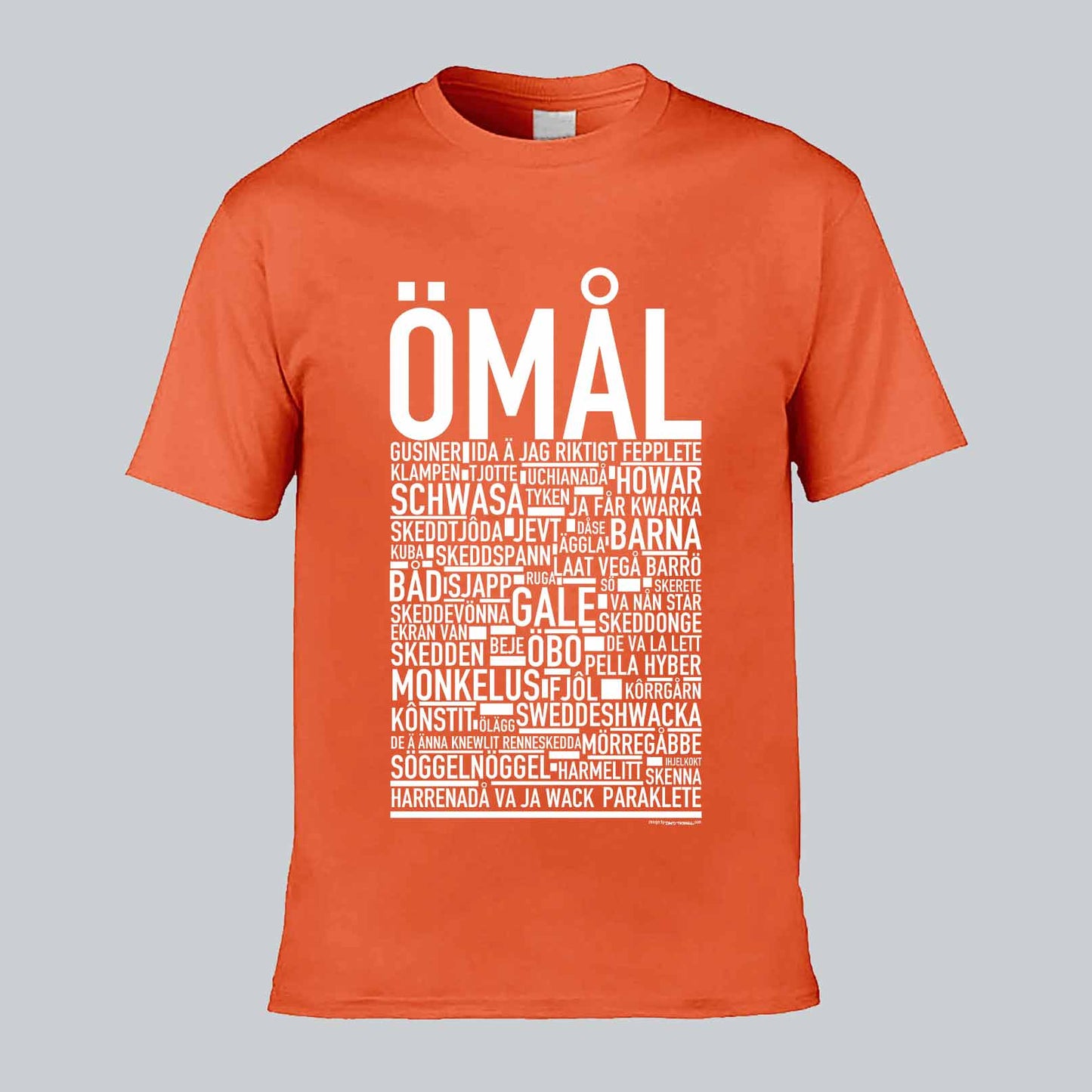 Ömål Dialekt Text T-shirt