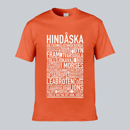 Hindåska Dialekt Text T-shirt