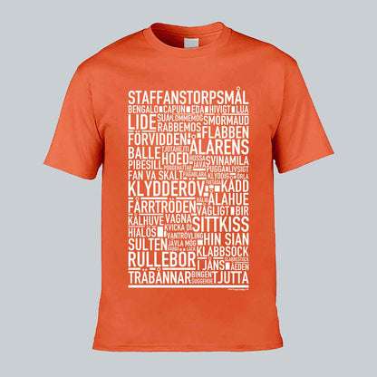 Staffanstorpsmål Dialekt Text T-shirt