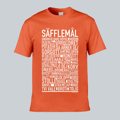 Säfflemål Dialekt Text T-shirt