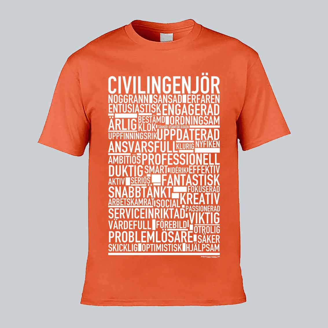 Civilingenjör Text T-shirt
