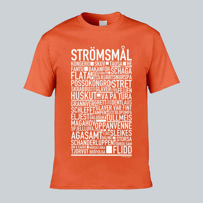Strömsmål Dialekt Text T-shirt