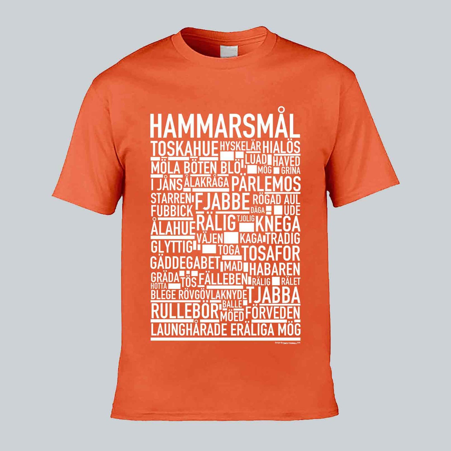 Hammarsmål Dialekt Text T-shirt