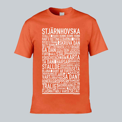 Stjärnhovska Dialekt Text T-shirt