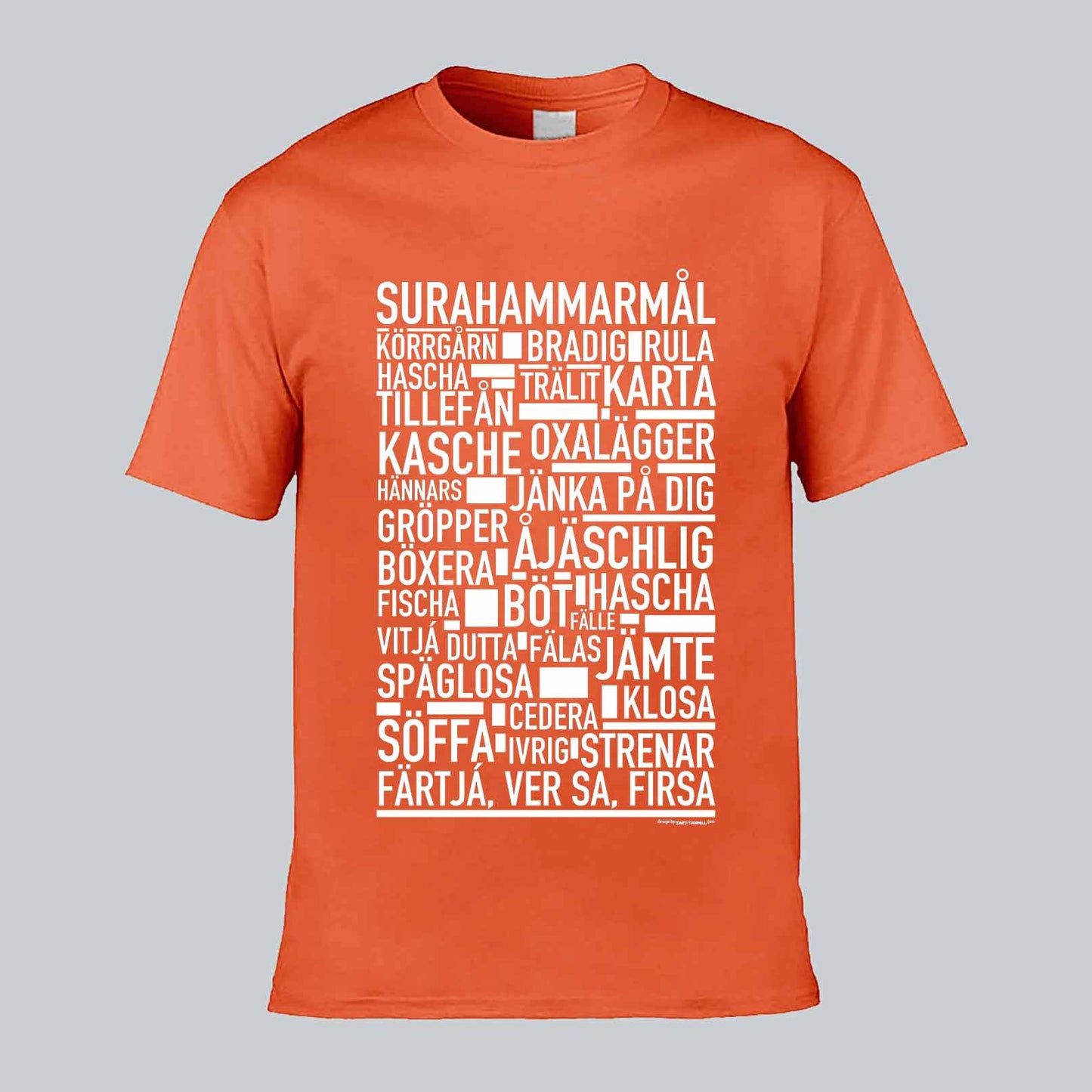 Surahammarmål Dialekt Text T-shirt