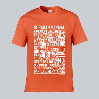 Surahammarmål Dialekt Text T-shirt