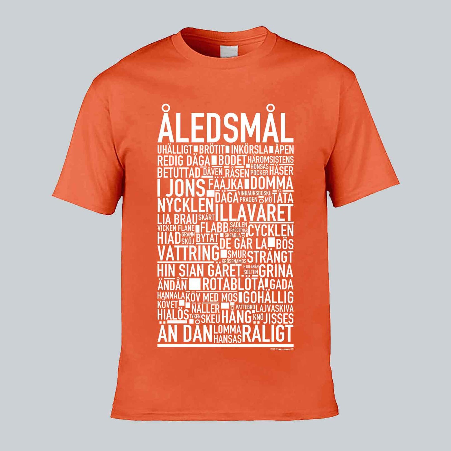 Åledsmål Dialekt Text T-shirt