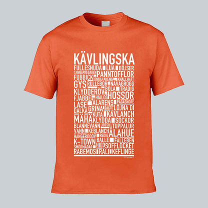 Kävlingska Dialekt Text T-shirt