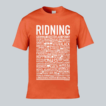 Ridning Text T-shirt