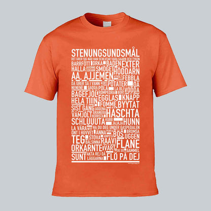 Stenungsundsmål Dialekt Text T-shirt