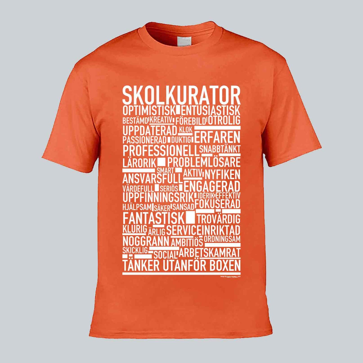 Skolkurator Text T-shirt