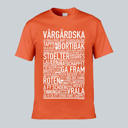 Vårgårdska Dialekt Text T-shirt