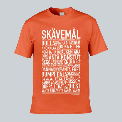 Skävemål Dialekt Text T-shirt
