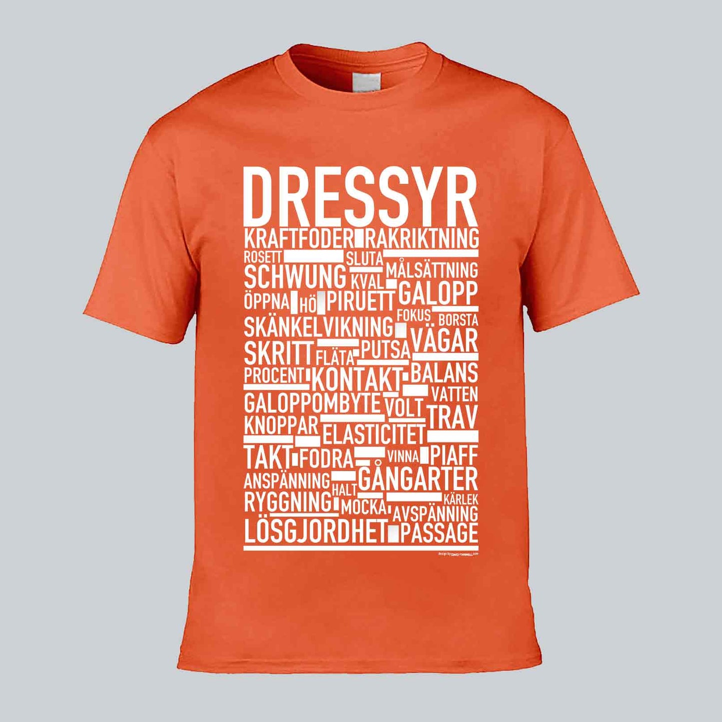 Dressyr Text T-shirt