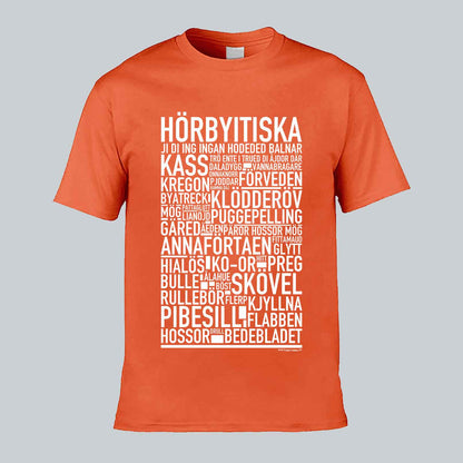 Hörbyitiska Dialekt Text T-shirt