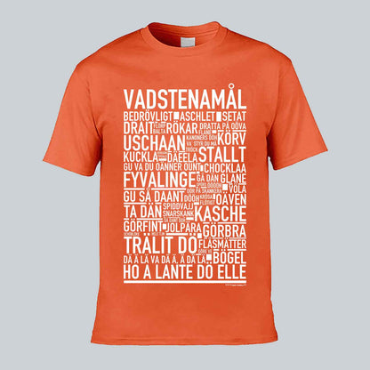 Vadstenamål Dialekt Text T-shirt