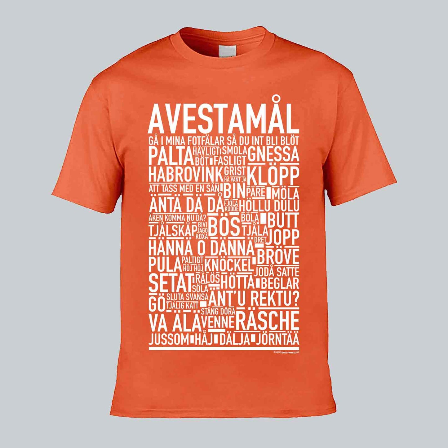Avestamål Dialekt Text T-shirt