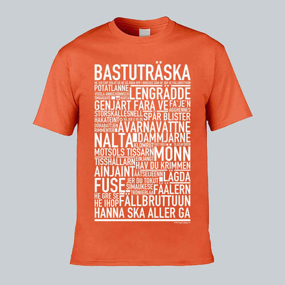 Bastuträska Dialekt Text T-shirt