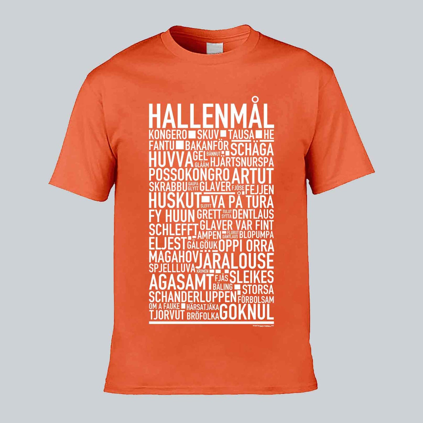 Hallenmål Dialekt Text T-shirt