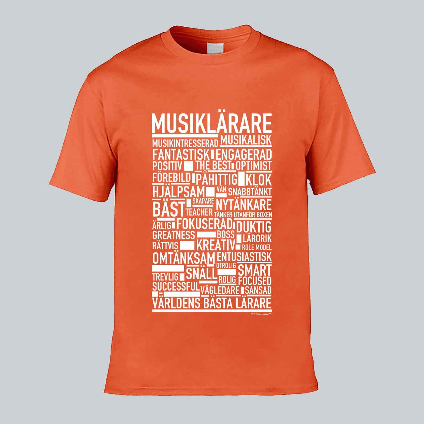 Musiklärare Text T-shirt