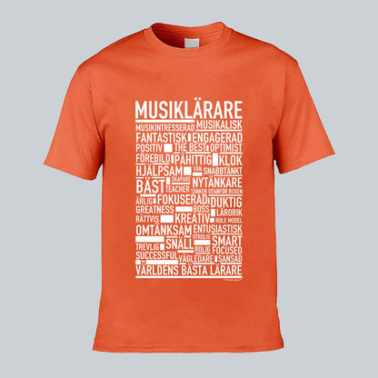 Musiklärare Text T-shirt