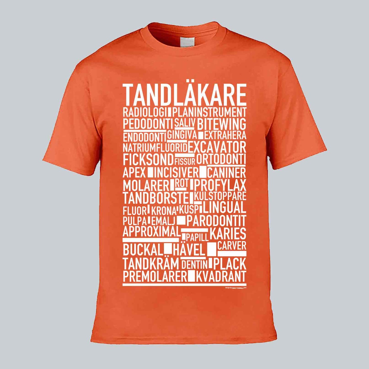Tandläkare Text T-shirt