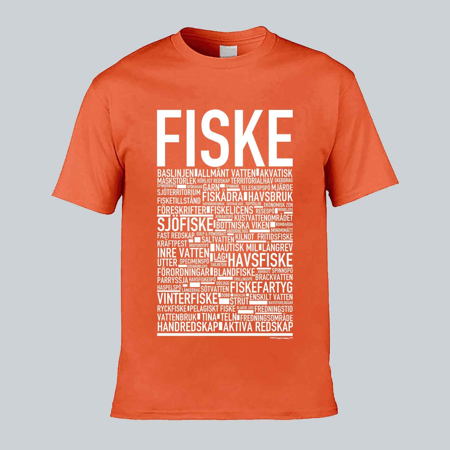 Fiske Text T-shirt