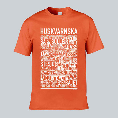Huskvarnska Dialekt Text T-shirt