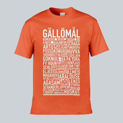Gällömål Dialekt Text T-shirt