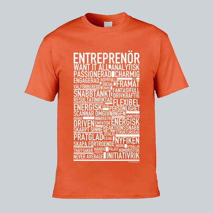 Entreprenör Text T-shirt